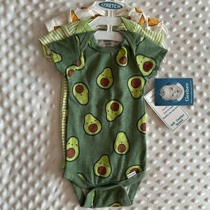 Gerber Onesies neutral Infant baby Bodysuits NEW with tags 0-3 mo